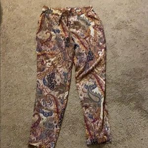 Liz Claiborne colorful pants Size S/M